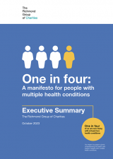 Executive Summary: One in four: A manifesto for people with multiple health conditions